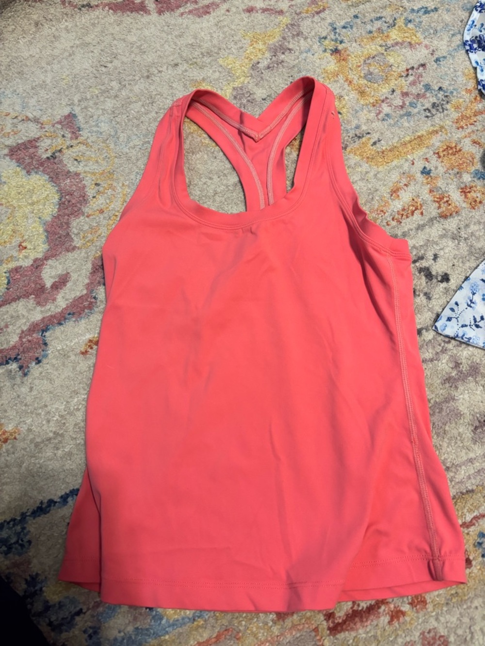 Women’s Coral Racerback Tank Top